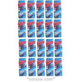 100 GILLETTE 2 DISPOSABLE RAZORS TWIN BLADES SHAVERS FIXED LONG HANDLE GOOD NEWS 