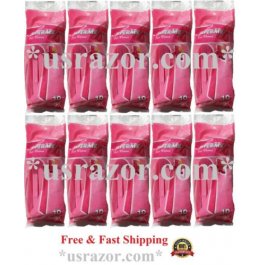 100 Women Supermax Disposable Razors Twin Blades Cheaper than Gillette Schick 10 