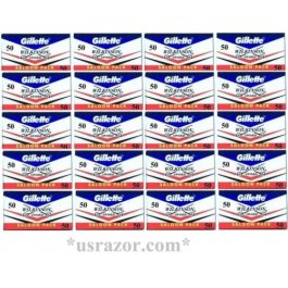 1000 Gillette Double Edge Blades Classic Style Safety Razor Refills Salon pack 