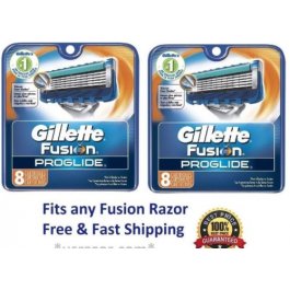 16 Gillette Fusion 5 Proglide Manual Razor Blades Flexball Refill Cartridges 4 8 