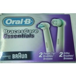 4 ORAL B Bracescare Essentials EB Ortho Brace Care Kit  