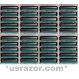 * 40 Schick FX Diamond Razor blades Fit Tracer Sports Cartridges Shaver Refills  