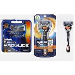 5 Gillette FUSION Proglide FLEXBALL Manual Razor Blades Cartridge Refills Flex Ball Shaver  