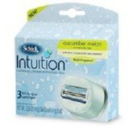 6 Schick Intuition Cucumber Melon Refills Cartridges 