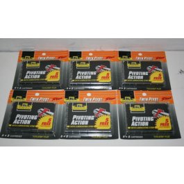 60 Twin razor blades pivot plus fits Gillette Atra Razor refills 