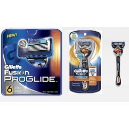 7 FLEX BALL Gillette FUSION Proglide Manual Razor Blades Cartridge Refill Shaver  