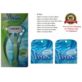 9 Gillette Venus Cartridges Blades Embrace Razor Refills Shaver  