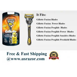 Gillette Fusion Proshield Flexball Razor handle Cartridge Flex Ball Shaver 