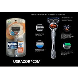 Gillette FUSION Proglide Silver Touch FLEX BALL Manual Razor FlexBall handle 