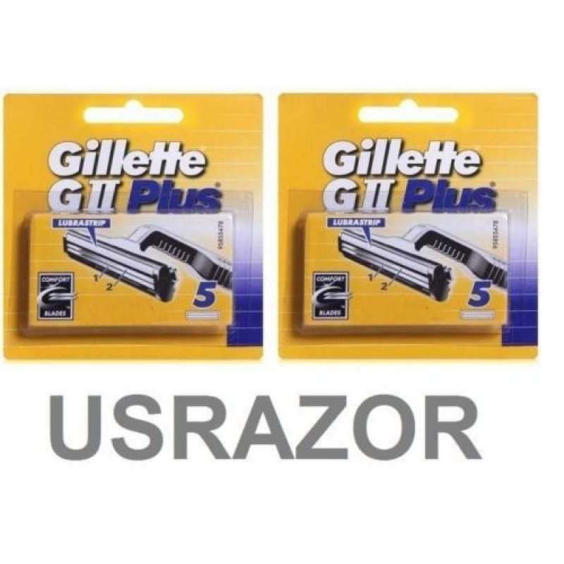 Gillette Trac II 2 Plus Blades cartridges