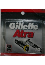 10 Gillette Atra Non Lubricant Razor Blades Cartridges Fit Vector Slim Twin Razor