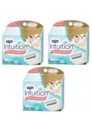 12 Milk Almond Oil Schick intuition Razor Blades Coconut Cartridges Shaver Refil