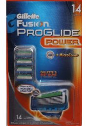 14 Gillette Proglide Power Razor Blades Refill Cartridge Fit Flexball Shaver 4 8