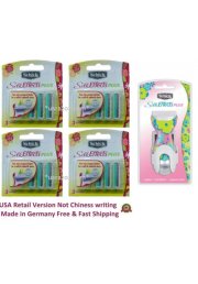 14 Schick Silk Effects Plus Women Razor Blades Shaver Refill Cartridges 3*4 USA
