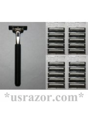 21 Gillette Atra Razor Blades Fit Schick Slim Twin Plus Refill Cartridges shaver