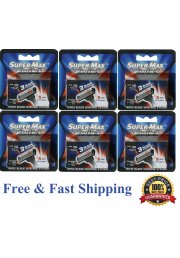 30 Supermax Kwik3 Refill BLADES Razor Fits Gillette Sensor3 Excel 