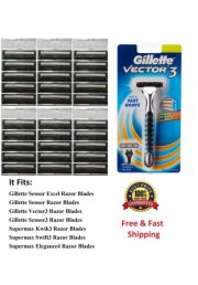 301 Cartridges Fit Gillette Sensor Excel Razor blade Men Women V3 Shaver 10 20