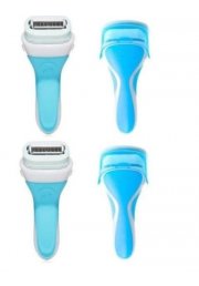 ** 4 Schick Intuition Razor Handle Women Shaver fit pomegranate Milk Honey Blade