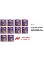 40 Classic Schick Silk Effects Razor Blades Refills