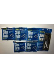 *52 Schick Slim Twin Razor Blades Fit Gillette Atra Plus Refill Cartridge Handle
