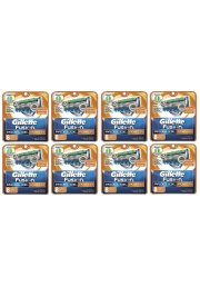 *64 GILLETTE Proglide Power Refills Cartridges Blades Fit Fusion Flex Ball Razor 