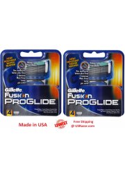 8 GILLETTE FUSION PROGLIDE RAZOR BLADE REFILL CARTRIDGE 