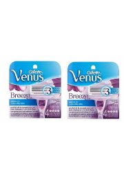 8 Gillette Venus Breeze Razor Blades Cartridges Refill Shaver Women USA 2*4 USA