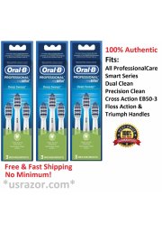 9 Braun Oral B Deep Sweep Tooth Brush HeadsToothbrush EB30-3