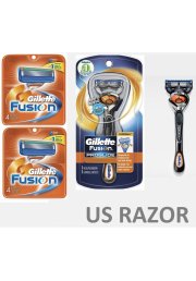 *9 FLEX BALL Gillette FUSION Razor Blades Cartridges Refills Flexball Shaver fit Proglide 