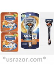 9 FLEX BALL Gillette FUSION Razor Blades Cartridges Refills Shaver fit Proglide