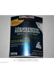 *3 Months Kirkland Minoxidil 5% Hair Loss Regrowth Treatment Compar Rogaine Foam