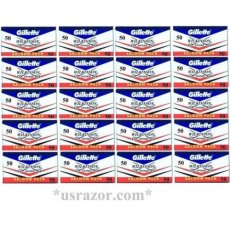 1000 Gillette Double Edge Blades Classic Style Safety Razor Refills Salon pack