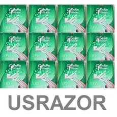 120 Gillette Sensor Women Cartridges Refills Shaver Blades Use With Excel Razor 