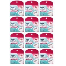 36 Schick intuition Razor Blades Women Pomegranate Shaver Refill Cartridges