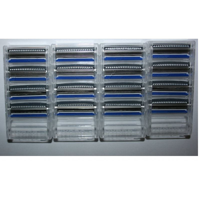 16 Schick Hydro3 Razor Blades Shaver Refill Cartridges