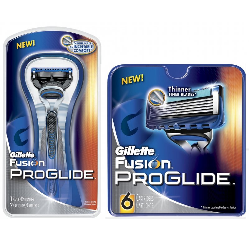 10 FUSION Proglide Blades 2 Razors