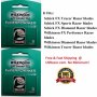 10 FX PERFORMER BLADES CARTRIDGES REFILLS USE SCHICK TRACER DIAMOND SPORTS RAZOR