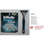 10 Gillette Sensor Excel Razor Blades + Shaver Handle 
