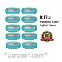 *10 Schick Hydro Silk 5 Razor Blades Women's Refills Cartridges Shaver 4 8