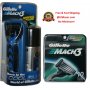 12 Gillette Mach3 Also Razor Blades Refills Use Turbo Cartridges 