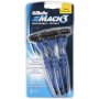 12 Gillette Mach3 Disposable Razors Mach 3 Blades 4x3 Packets