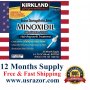 12 Months Kirkland 5% Minoxidil Hair Loss Regrowth Treatment GENERIC Rogaine