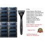 17 Refill Fit Schick Quattro Wilkinson Razor 5 Blade USA 