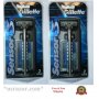 2 Gillette Sensor3 Metal Razor Shaver Handle Fit Sensor Excel Refills Cartridges