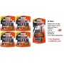 25 Supermax Fits Gillette Trac II Plus Razor Blades Refills 