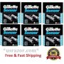 30 Gillette Sensor Razor Blades Cartridges Refills Shaver Handle Fit Excel 3 10