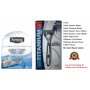 5 Schick Quattro Titanium Cartridges Blades Along Razor Shaver 