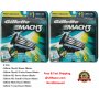 6X2 12 Gillette Mach3 Razor Blades Cartridges Shaver Refills