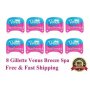 8 Gillette Venus Breeze Spa Razor Blades Refill Cartridges Shaver Women USA 4