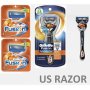 *9 FLEX BALL Gillette FUSION Razor Blades Cartridges Refills Flexball Shaver fit Proglide 